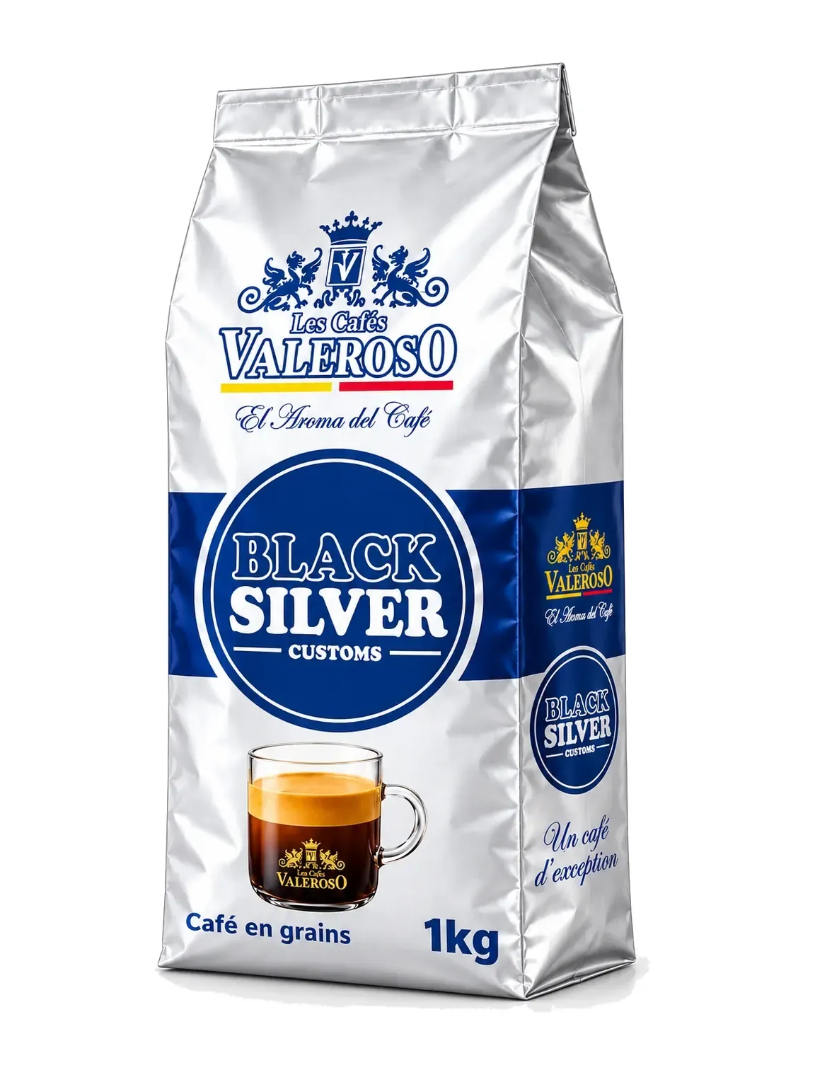 Black Silver Bleu