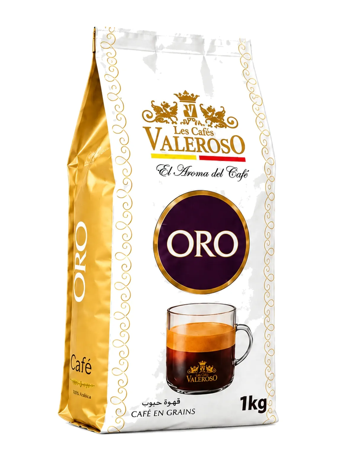Valeroso ORO — café en grains 1kg