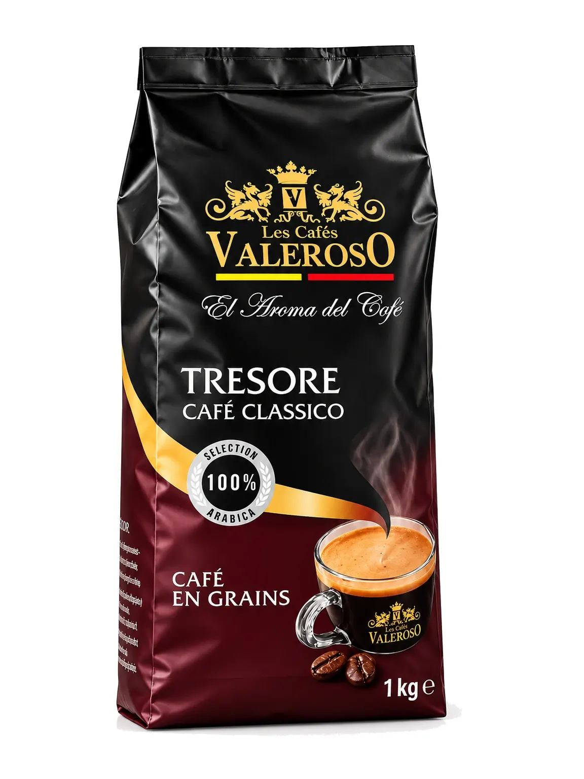 Trésore Valeroso — café en grains 1kg
