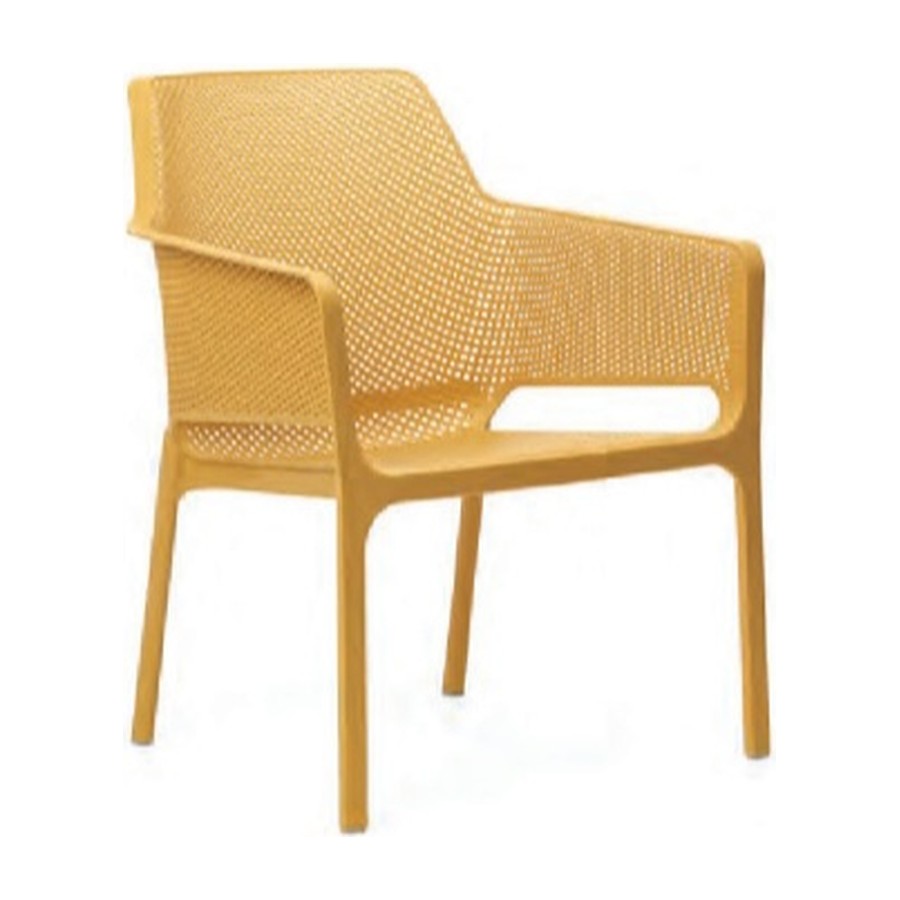 Chaise Net jaune