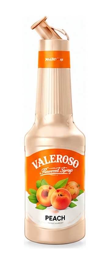 Sirop Pêche — collection Valeroso